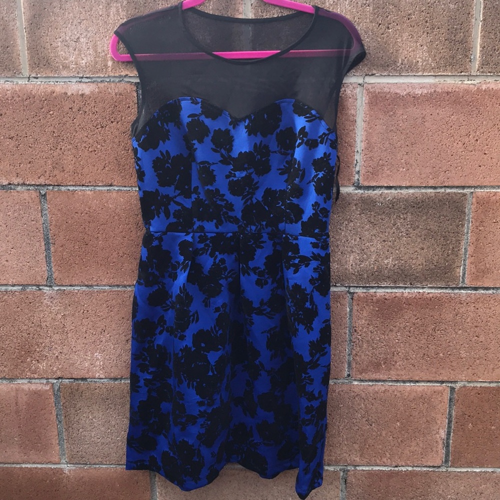 NWT Beautiful midnight blue dress